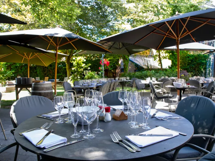 Terrasse du jardin